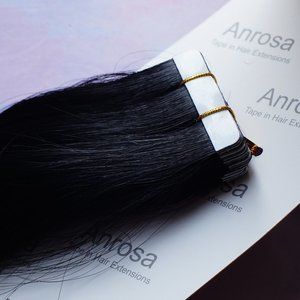 Anrosa Remy TAPE IN Human Hair Extensions 16inch